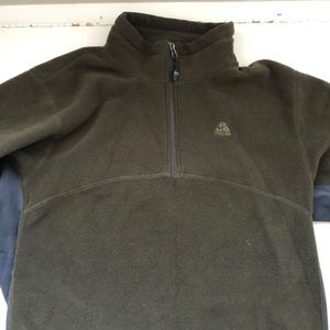Nike ACG Green Quarter-Zip Fleece Pullover